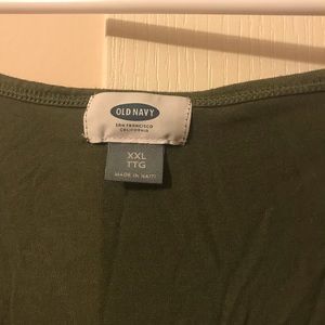 Old Navy Tops - Old Navy XXL Green Luxe Tank Old Navy Tops - Old Navy XXL Green Luxe Tank